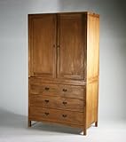 チーク無垢 ワードローブ チーク材 無垢材 チーク T-331/332-ライトブラウン