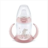 NUK ヌーク ラーナーボトル バンビ 150ml 6ヶ月から 適温目盛付き プラスチック製 FDNK10743071B