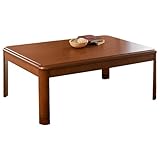 こたつ おしゃれ 長方形 家具調こたつ 105×75cm 中間スイッチ 継脚付 YK-105T