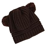 KLUMA　帽子　ベビー　ニット帽子　赤ちゃん　子供　かわいい　ポンポン　可愛い　シンプル　伸縮性ある　生産祝い　フリーサイズ　男女兼用　防寒　冬