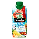 カゴメ 野菜生活100 Smoothie(スムージー) スイカ&ソルティレモンMix 330ml×12本 【季節限定品】【キャップ付き紙パック】