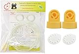Pump in Style Tubing, Valve, and Membrane for Medela Pump in Style Advanced Breastpump. Replace Mede