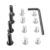 NICEYRIG 1/4ネジ カメラ用1/4ネジ スクリューセット 12個入り 六角付き 1/4” 11X22mmネジ（4本） ＋ 1/4” 9X22mmネジ（4本） ＋ 1/4” 9X9mmネジ（4本） カメラ 三脚 DSLR 装備 DSLR Rigs DSLRリグ部品 カメラ固定ネジセット （12個セット） －135