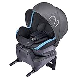 カーメイト エールベベ クルット3i プレミアム 新生児から4歳用チャイルドシート ISOFIX取付(ナチュラルフラット仕様360度回転型) オーシャンブラック BF842