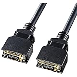 サンワサプライ D端子ビデオケーブル 1m 黒 KM-V16-10K2