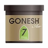 GONESH(ガーネッシュ)ゲルエアフレッシュナー(置き型芳香剤)No.7(GONESH独特の強くて甘い香り)100g