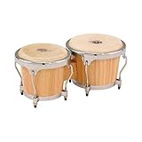LP Classic II Bongos with Chrome Hardware Natural [並行輸入品]