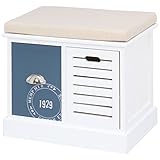 不二貿易 ベンチ コーンウォール 引出し2杯 幅50cm 50663