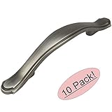 Cosmas 8816 asアンティークシルバーキャビネットハードウェアハンドルプル – 3 "穴中心 – 10パック