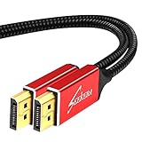 SeekEra ディスプレイポート ケーブル DisplayPort DP1.4 DPケーブル フルHD/240Hz 4K/144Hz 8K/60Hz 1.8m