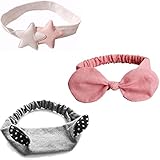 Oujyo ベビー ヘアバンド 赤ちゃん 兎耳 ネコ耳 ヘッドバンド 新生児 ヘアアクセサリー 子供用 キッズ 女の子 出産祝い ギフト 可愛い プレゼ