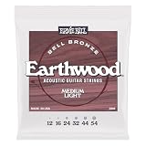 ERNIE BALL アーニーボール アコースティックギター弦 Earthwood Bell Bronze 2346 Medium Light (12-54)/ジョン・メイヤー監修/力強く豊かなサウンド/究極のアコースティック弦