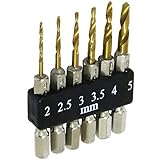 SUN UP ショートドリルセット♯8 下穴ドリル　6PC