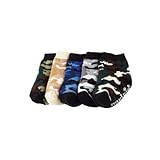 (マッドパイ) Mud pie Socks SET 5.Colorful.Camo/5枚セット [並行輸入品]
