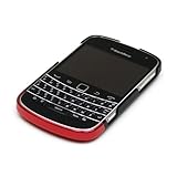 Walnutt BB 9900 ケース Capsule , black chrome red【 ウォルナット ブラックベリー9900 ケース カプセル , ブラック クロームレッド 】