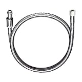 Hansgrohe 96267000メタルホース、シンクミキサー低圧力