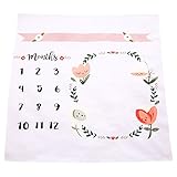 (コ-ランド) Co-land ベビー 毛布 シート 撮影用 百日記念日 スタジオ 背景布 小道具 新生児おくるみ 撮影シーツ 寝相アート 座席 敷物 赤ちゃん 月齢フォト A