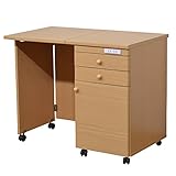 折りたたみ式 ミシン台 ミシン収納 幅46～91.5cm ナチュラル FS-231NA