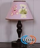 GEENNY Lamp Shade For Boutique Girl Teddy Bear 13 PCS Crib Bedding Set by GEENNY [並行輸入品]
