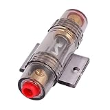 uxcell　ヒューズホルダー　自動車用　AGU　プラスチック　金属　ミニANL　8/10ゲージ電源線　40A