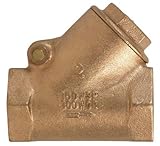 B & KスイングチェックブロンズY型バルブ