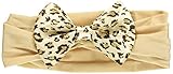 goldbug アニマル柄リボン ヘアバンド ライトブラウン 91262