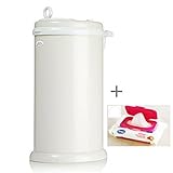 Ubbi　ウッビーおむつペール（アイボリー）　ウェットシートカバー付