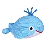 ワトソンThe Whale有機Rattle by Zubels