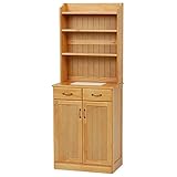 キッチンカウンター　ナチュラル　幅59cm　MUD-6532NA