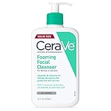 CeraVe セラヴィ フォーミングフェイシャルクレンザー 473ミリリットル デイリーフェイスウォッシング、ノーマルからオイリースキン
