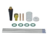 2.4mm 45V44 スタビーガスレンズコレットボディ コレット2％ランタンタングステン電極ロッド WP-9 WP-20 WP-25 TIG溶接トーチ用 消耗品