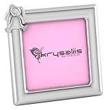 Krysaliis Sterling Silver Rabbit Square Frame - Pink Stand [並行輸入品]