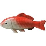 信楽焼　信楽BEST SELECTION　鯛・赤（全高14cm×全幅34.5cm）