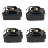 4個セット　マキタmakita 18V 4000mAh BL1830 互換バッテリー リチウムイオン　BL1840 BL1830 BL1815 BL1835　純正対応 長寿命 安全1年保証
