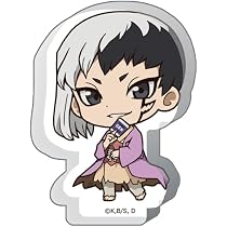 Amazon.co.jp: Dr．STONE 厚みアクリルスタンド あさぎりゲン