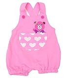 ANAP KIDS キャラクターサロペット ピンク 90