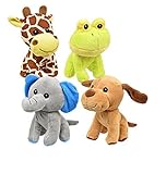 Fuzzy Friends Plush Animals