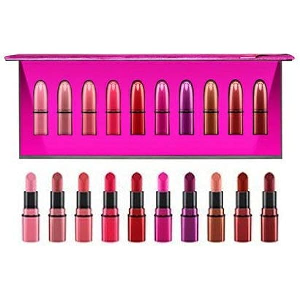 Amazon Mac マック プリティ シングス リップキット ２０１８ クリスマス クリスマスコフレ 18 リップ キット Macコスメ Mac マック リップグロス 通販