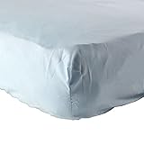 Luvable Friends Woven Crib Sheet, Blue by Luvable Friends