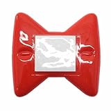 [キッズおなまえバッジ]幼稚園バッジ/リボン/赤 カミオジャパン かわいい 保育園 グッズ 通販