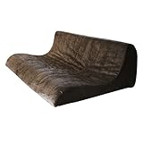 アンダーバー ローソファー クルヴァ2P ブラウン