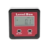 バックライト、磁気デジタル傾斜計角度分度器傾斜計ボックス角度レベル傾斜計定規