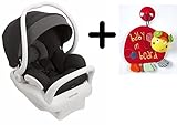 Maxi-Cosi Mico Max 30 Infant Car Seat - Devoted Black (White Collection) + Free Mamas & Papas Baby o