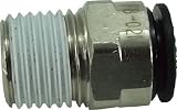 チヨダ　ファイブメイルコネクタ　８ｍｍ・Ｒ１／４ F8-02M