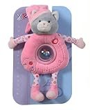 Gipsy Apple 070137 MusicalソフトおもちゃCat with Rattleボール24 cmフクシアby Gipsy