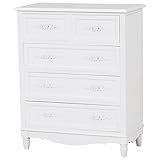 家具 便利 おしゃれ チェスト（ホワイト） 101494000