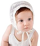 GEMVIE 新生児 帽子 ベビーハット 幼児 ハット 女の子 女児 赤ちゃん用 ヘアバンド 柔らかい ベビー帽 かわわい 寝相アート 記念撮影 ホワイト