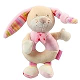 Fehn Bubbly Crew Soft Hare Ring Rattle by Baby Fehn [並行輸入品]