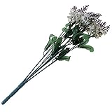 YideaHome ラベンダー 造花 ラベンダーブッシュ １本に10枝 花のみ　1本　多色 お祝い 誕生日 プチギフト 手作り 枯れないお花 ホーム 結婚式 飾り 雑貨　かわいい 撮影 道具　人工観葉