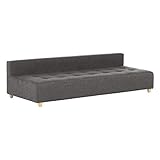 arne ベンチソファ ベンチ イス 背もたれ コーナーソファー ローソファー Baggy DX-armless 3×8 ファブリック グレー